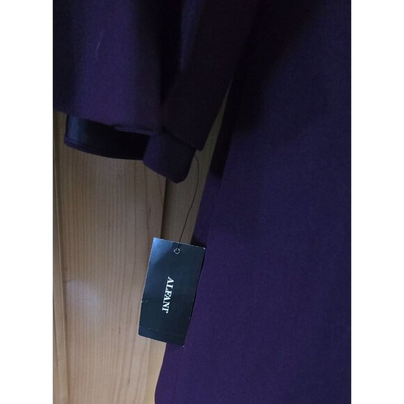 Dark Fig Ruffle Sleeve Jacket - Picture 5 of 8